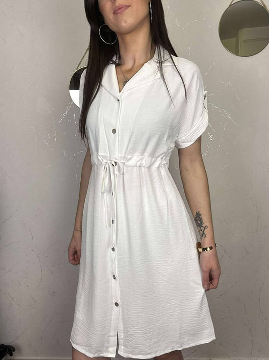 Robe chemise à boutons