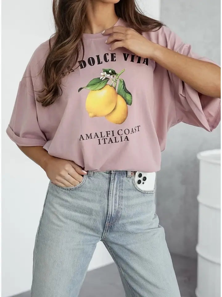 T-shirt large femme