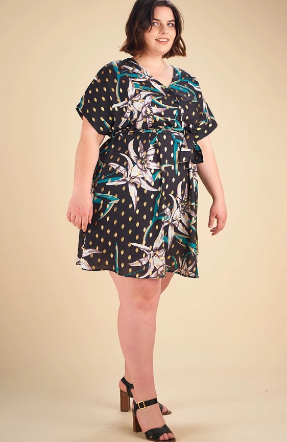 Robe imprimé tropical