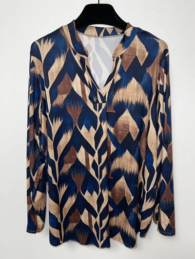 Blouse femme couleurs automnales