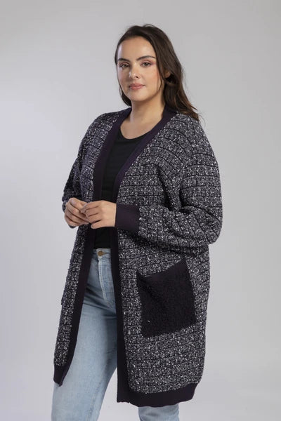 Gielt chiné bleu marine