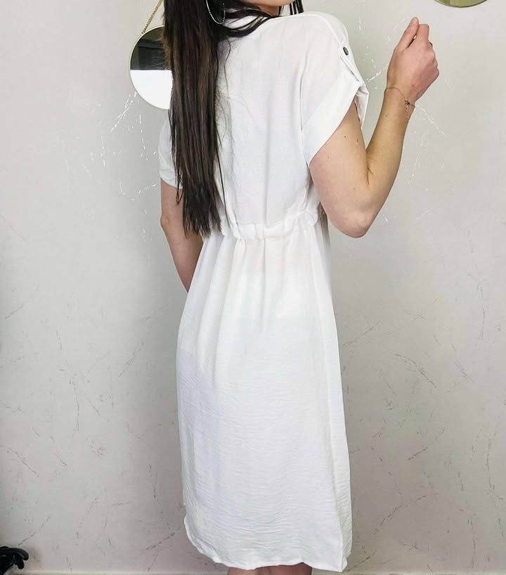 Robe chemise à boutons