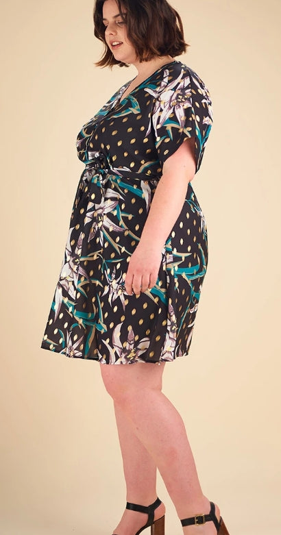 Robe imprimé tropical