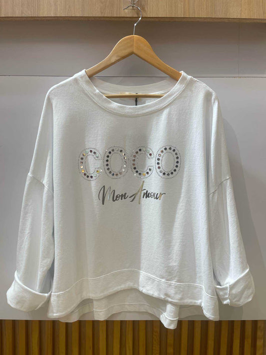 Sweat imprimé COCO Mon Amour