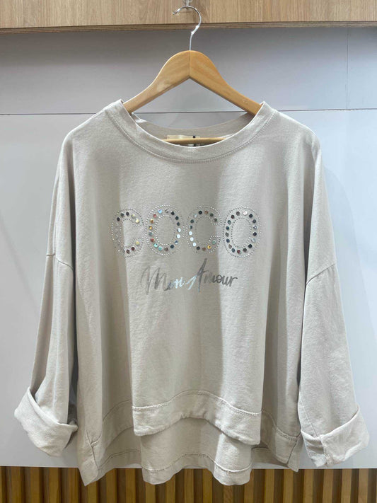 Sweat imprimé COCO Mon Amour